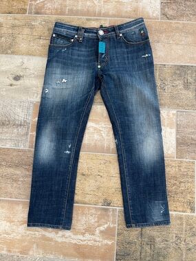 Philipp Plein Men's Super Straight Cut "Premium" Denim Jeans size 28